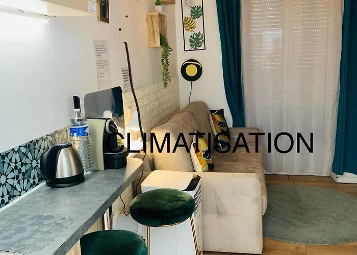 Paris Studio Cosy Climatise